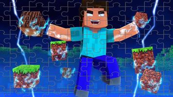 Herobrine Game Puzzle تصوير الشاشة 1