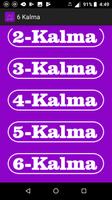 6 Kalma With Audio(Mp3) تصوير الشاشة 2