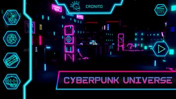 DekaDence - Cyberpunk Runner اسکرین شاٹ 1