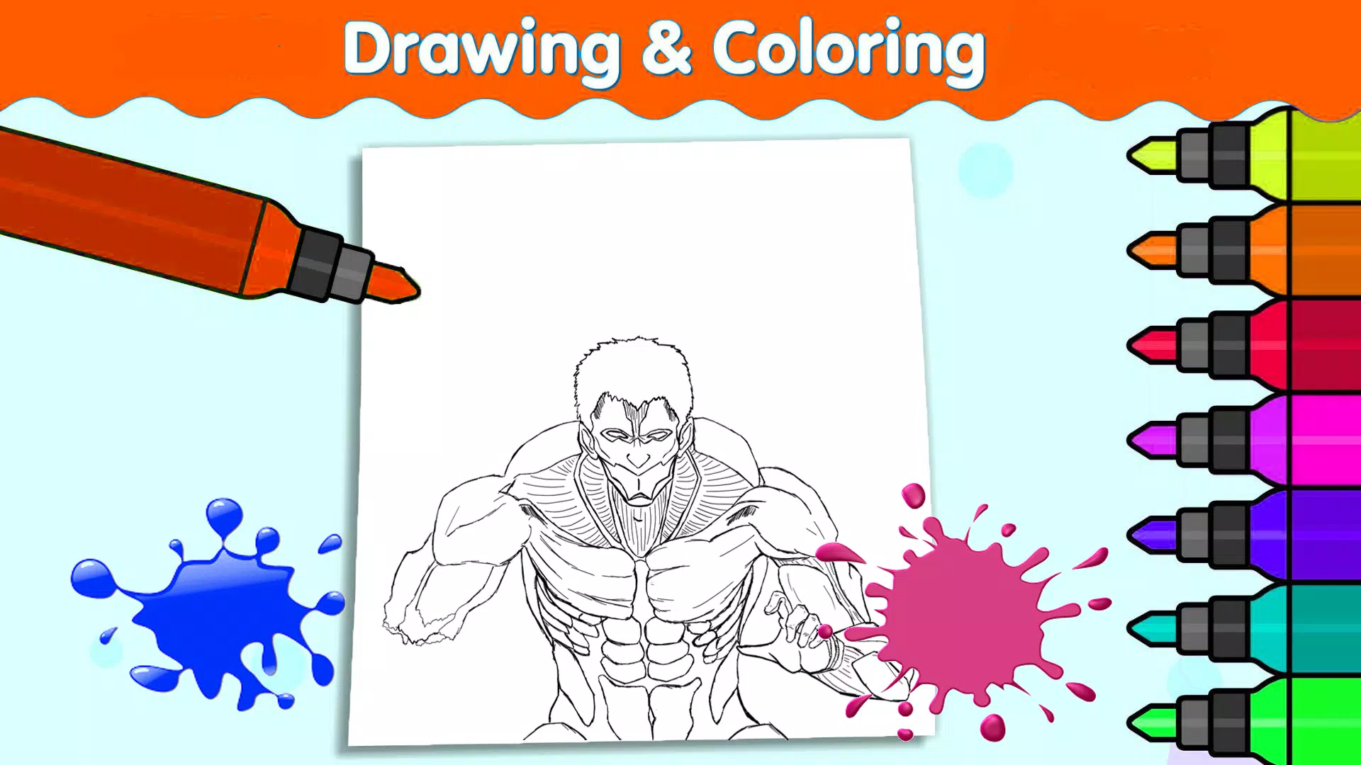 Download do APK de AZUL BABÃO Jogo 2 Easy Drawing para Android