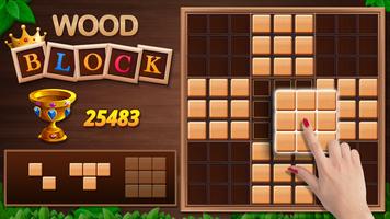 Block Puzzle - Wood Blast Affiche