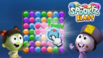 Spookiz Blast:Pop&Blast Puzzle ảnh chụp màn hình 1