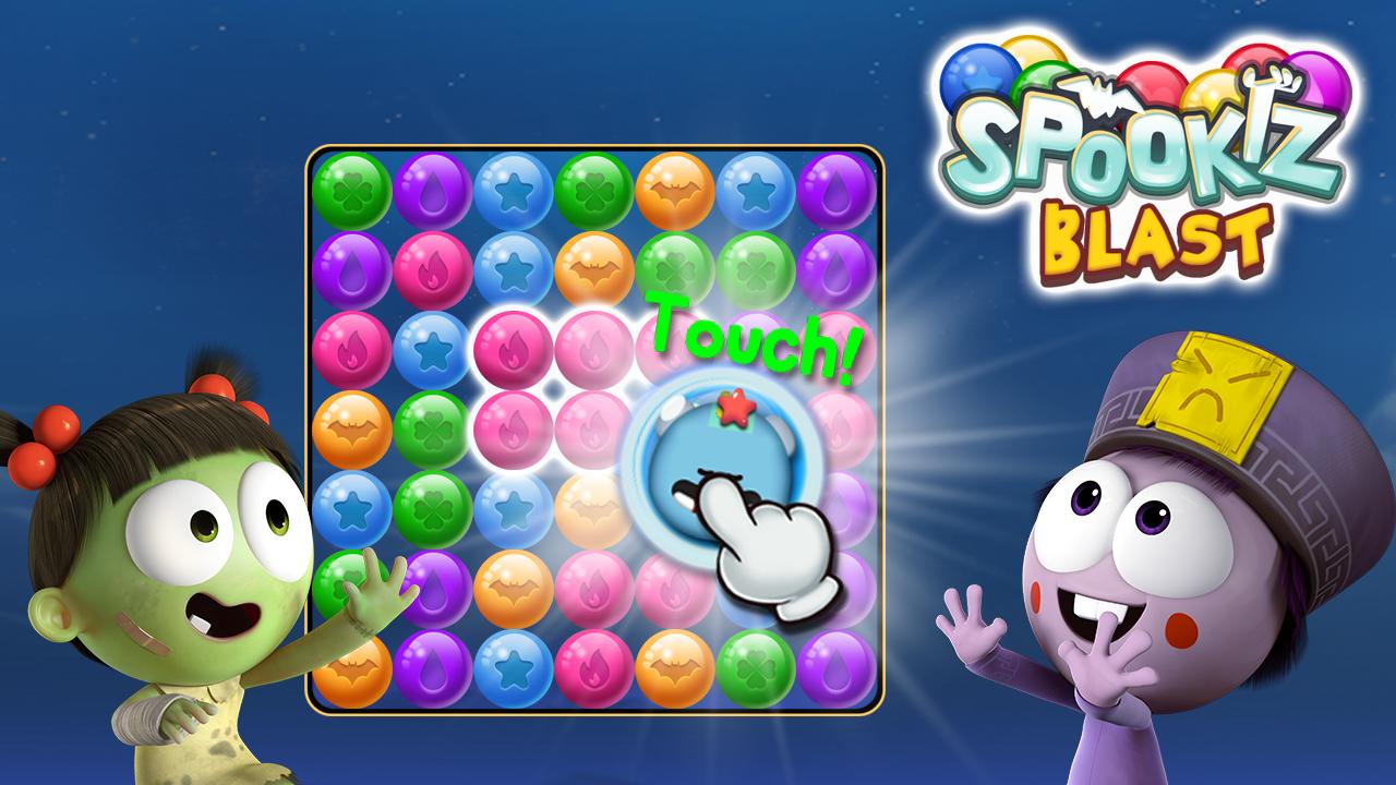 Pops blast. Spookiz Pop - Match 3 Puzzle. Головоломки взрывы ящики игра. Spookiz Blast explosion.