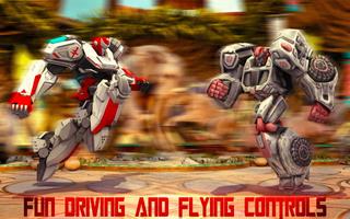 Robot Car Transformers Games screenshot 2
