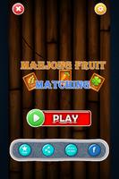 Matching Mahjong Fruit Affiche