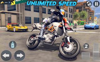 Super Bike Games-Jeux de cours capture d'écran 2