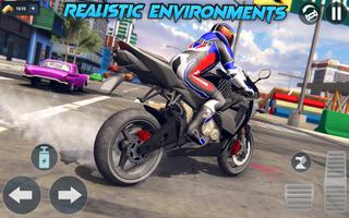 Super Bike Games-Jeux de cours capture d'écran 3