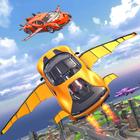 Flying Taxi Simulator Car Game icône