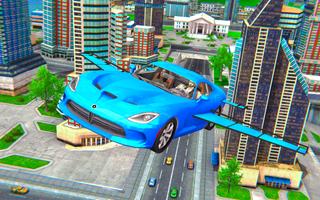 Flying Taxi Simulator Car Game imagem de tela 1