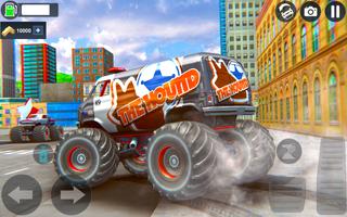 Monster Truck Games-Stunt Game ảnh chụp màn hình 2