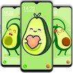 Avocado-Hintergründe