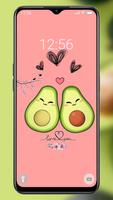 Avocado-Hintergründe Plakat