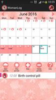 Woman Log & Ovulation Tracker poster