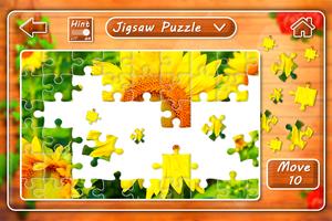 Flower Jigsaw Puzzle capture d'écran 1