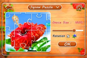 Flower Jigsaw Puzzle capture d'écran 2