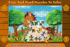 Horse Jigsaw Puzzle Game capture d'écran 3