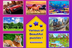 Jigsaw Puzzle Plakat
