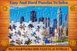 Jigsaw City Puzzle Game capture d'écran 2