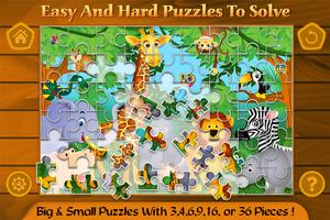 Puzzle Kids Animal Shape And Jigsaw Puzzle capture d'écran 3