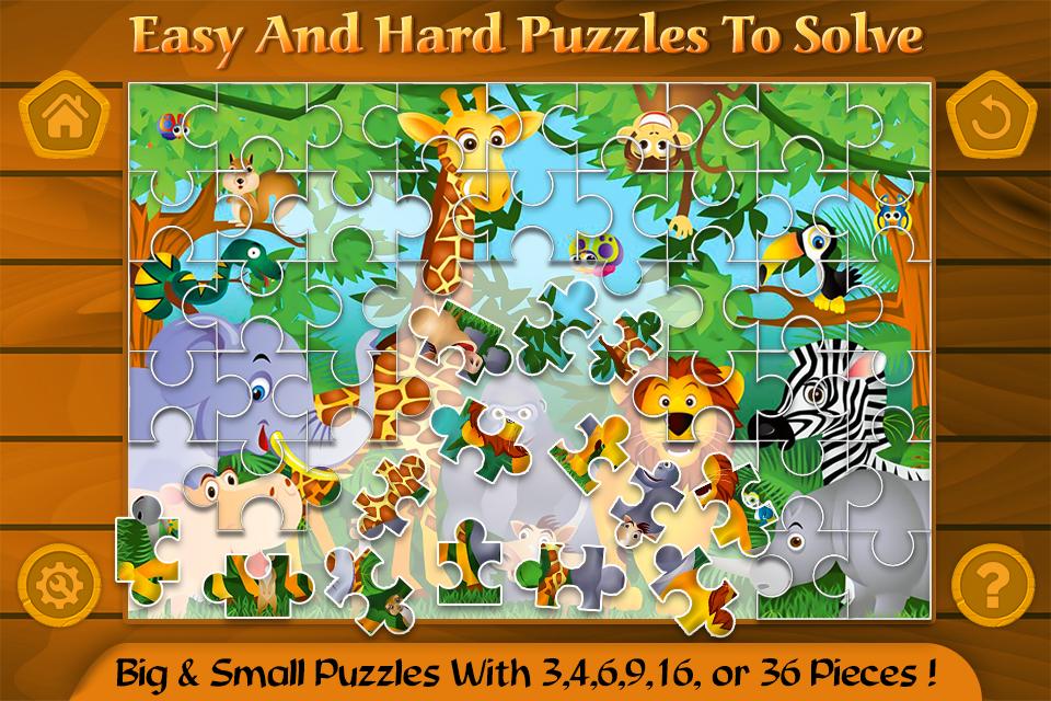 Puzzle Kids Animal Shape And Jigsaw Puzzle For Android Apk Download