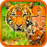 Tiger Jigsaw Puzzle Game icône