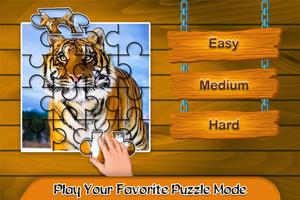 Tiger Jigsaw Puzzle Game スクリーンショット 1