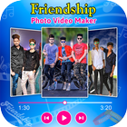 Friendship Photos Video Maker icono