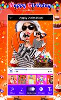 Happy Birthday Video Maker تصوير الشاشة 2