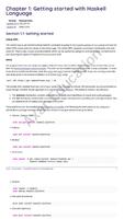 Haskell Programming Book App Ekran Görüntüsü 1