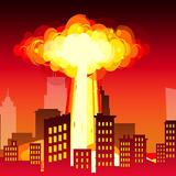 Jeux de bombe: bombe nucléaire icône