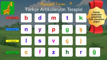 Türkçe Artikülasyon Terapisi P Plakat
