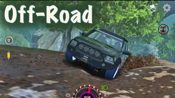 Offroad-Simulationsspiel Plakat