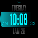 h018 Simple Digital Watch Face APK