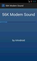 56K Modem Sound poster