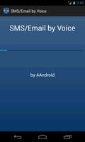 SMS / Email by Voice پوسٹر