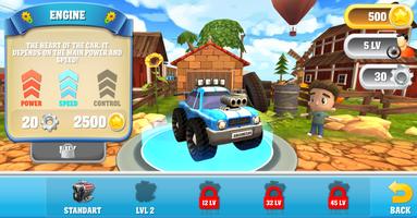 Cartoon Hot Racer 3D imagem de tela 1