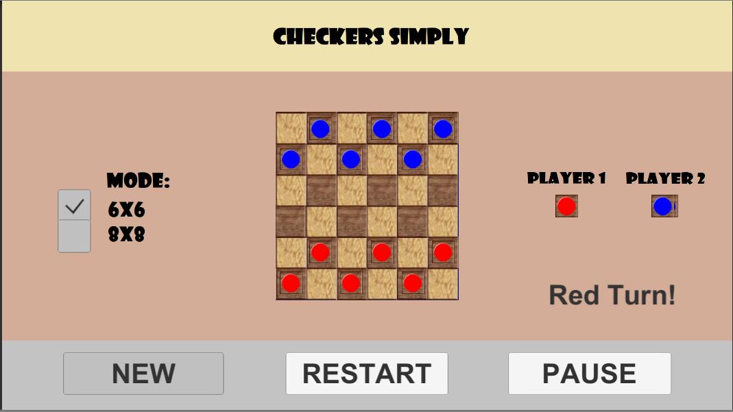 Checkers download. Шашки на ПК. Simple Checker.
