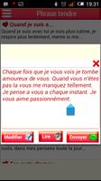 SMS d'amour en français 2023 capture d'écran 2