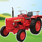 Mahindra Indian Tractor Game Zeichen