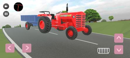 Mahindra Indian Tractor Game syot layar 2