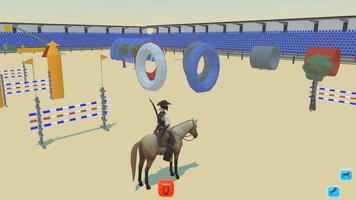 Horse Stunt Riding-Equestrian تصوير الشاشة 1