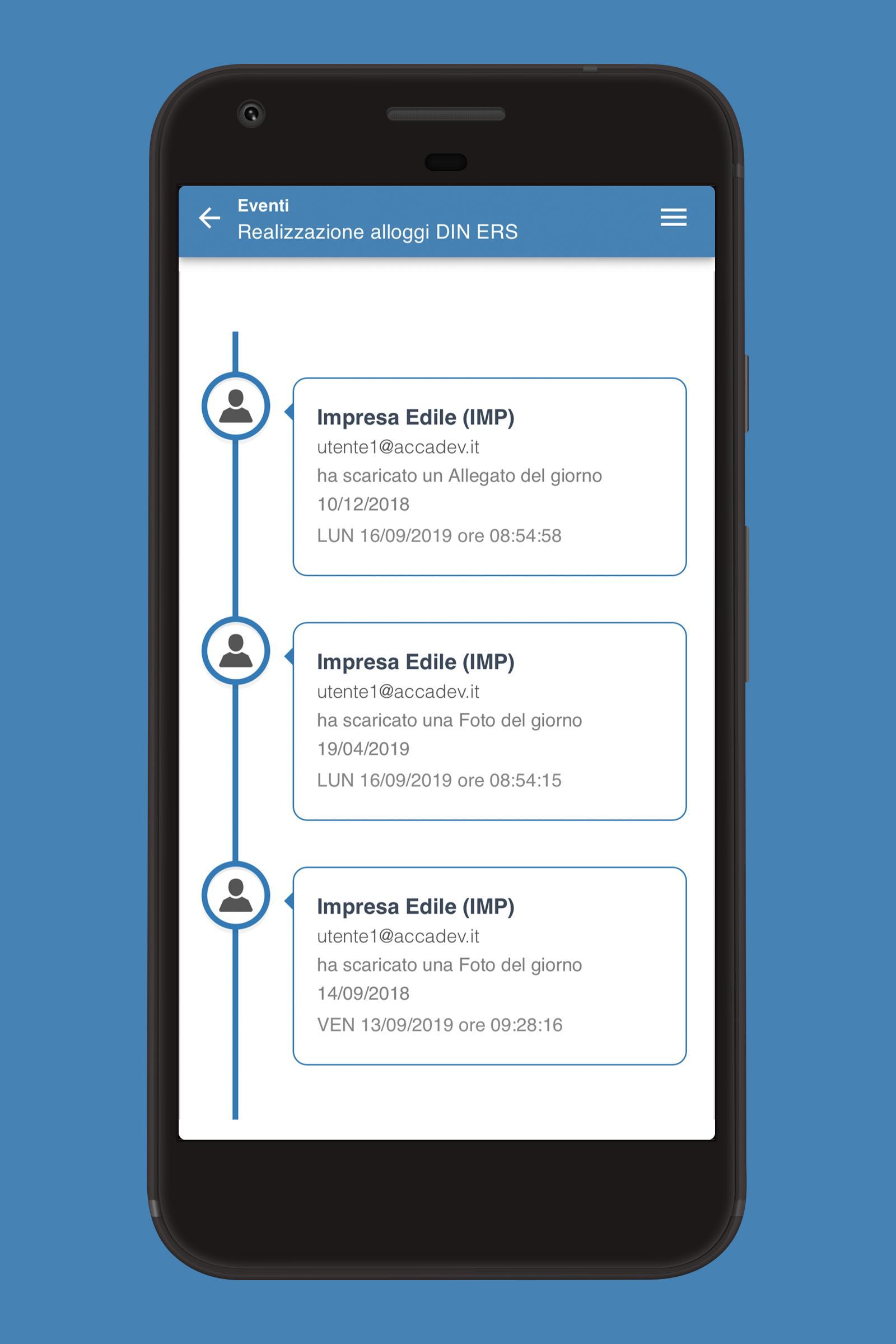 scaricare allegati android