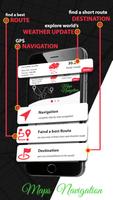 Poster GPS Voice Navigation, Live Driving Directions App