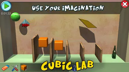 Cubic Lab 3D：パズルのピースと物理学ジグソーパズ アプリダウンロード