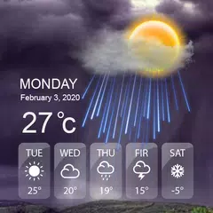 wettervorhersage, 7 tage wetterbericht wetter live APK Herunterladen