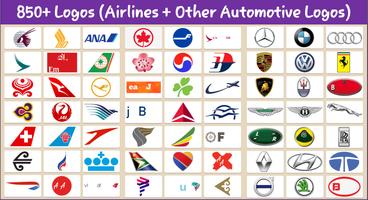 Best Airlines Logo Quiz Affiche