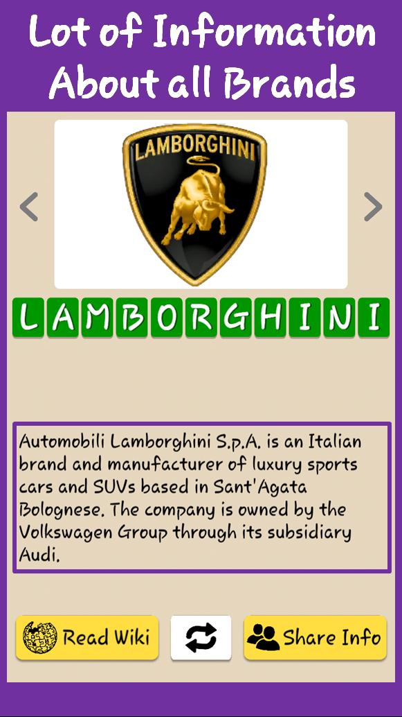 picture Italian Car Makers Symbols best car brands logo quiz for android