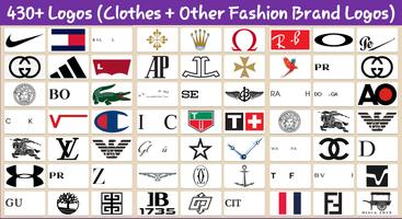 Best Clothing Brands Logo Quiz Affiche