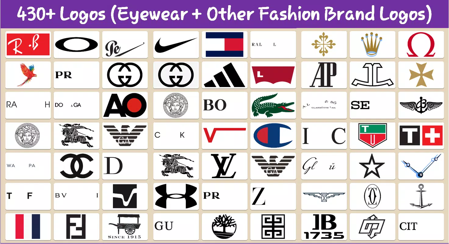 Tải xuống APK Best Eyewear Brands Logo Quiz cho Android