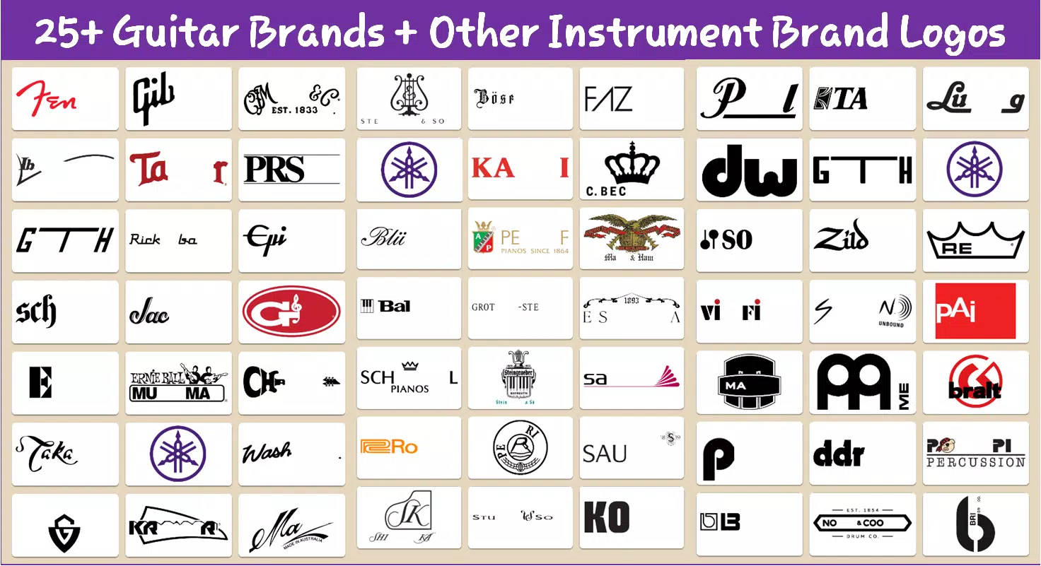 Best Guitar Brands Logo Quiz APK for Android Download